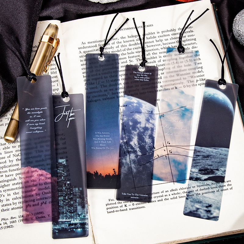 5 個スペースローミングマット PET ブックマーク Diy - Dried Flower Bookmark のレビューと価格