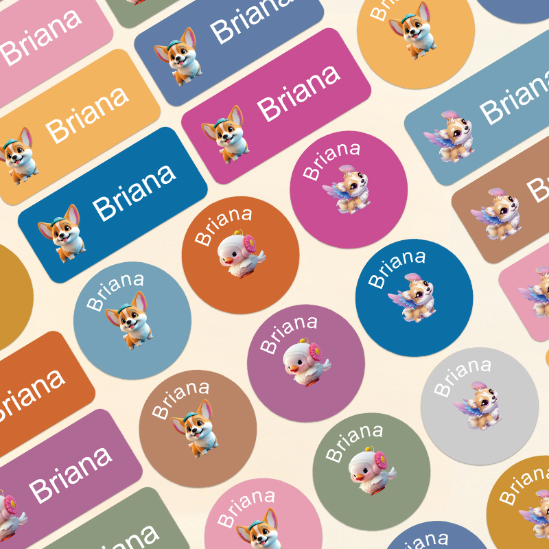 パーソナライズされた名前ラベル-収納ボックス用カスタムタグ、 - Personalized Name Box のレビューと価格