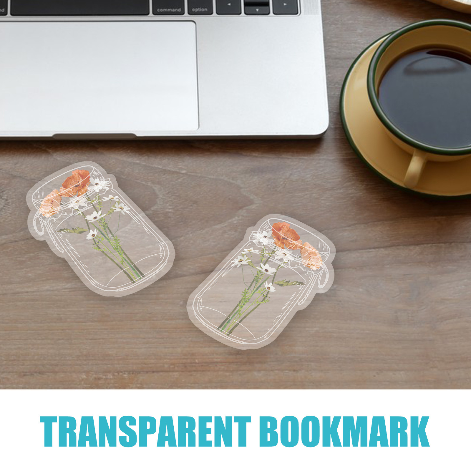 20枚入りブックマークDIYドライフラワー透明押し花キット、 - Dried Flower Bookmark のレビューと価格